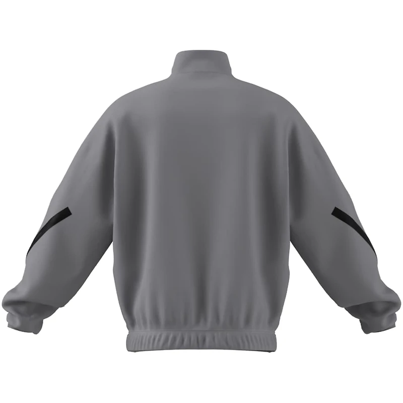 Veste zippée adidas Juventus grise pour homme, collection Club Anthem 2025/26