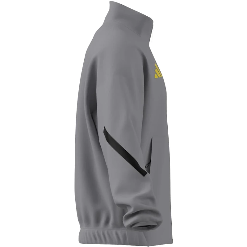 Veste zippée adidas Juventus grise pour homme, collection Club Anthem 2025/26