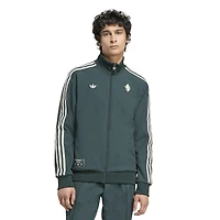 Veste de survêtement zippée adidas verte Juventus Terrace Icons pour homme
