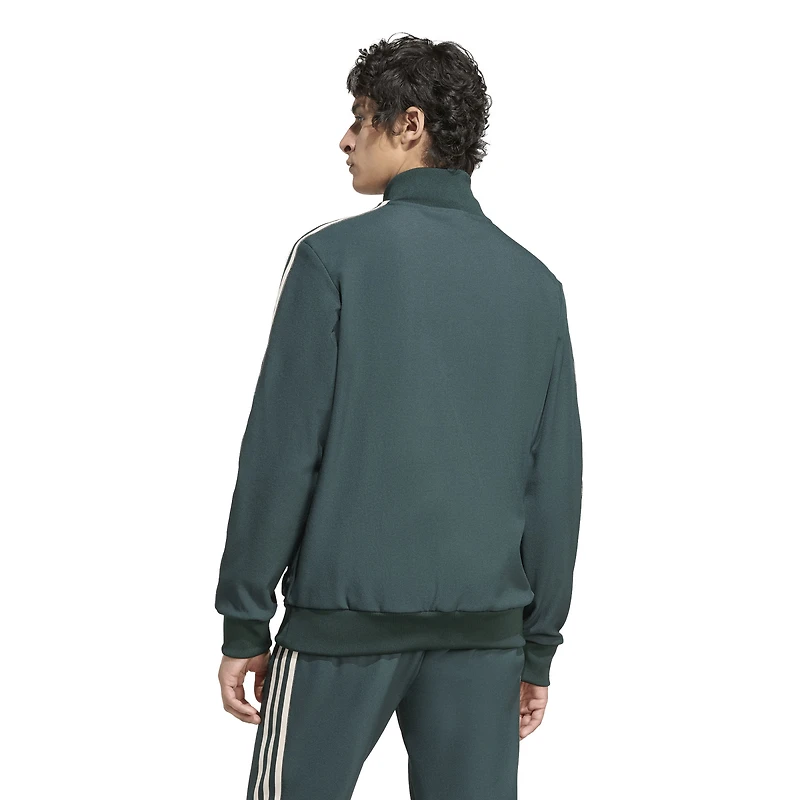 Veste de survêtement zippée adidas verte Juventus Terrace Icons pour homme