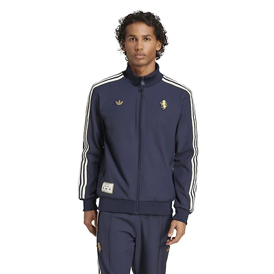 Men's adidas Originals  Navy Juventus Terrace Icons Collection Full-Zip Track Jacket