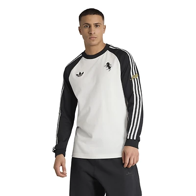 T-shirt à manches longues adidas Originals Blanc Juventus Culturewear pour homme