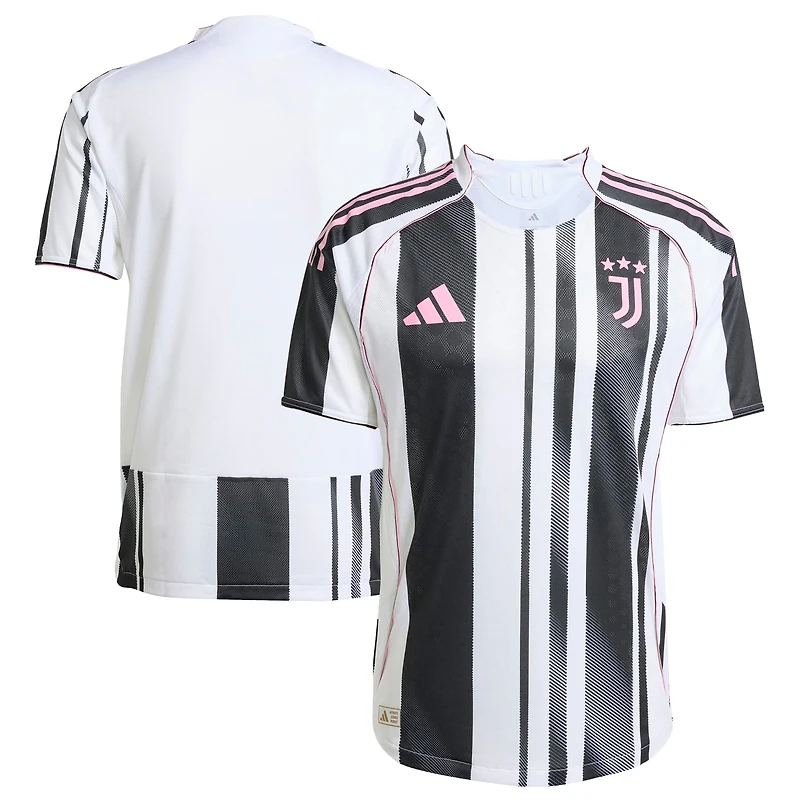 Men's adidas White Juventus 2025/26 Home Authentic Jersey