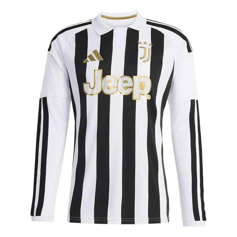 Maillot domicile réplique manches longues adidas Juventus blanc 2026/27 pour homme