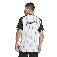 Maillot de baseball adidas blanc Juventus US Pack à boutons pour homme