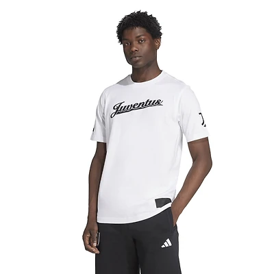 T-shirt adidas blanc Juventus US Pack pour homme