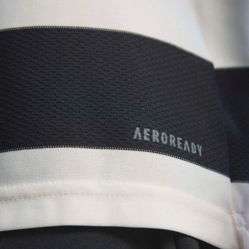 Maillot authentique à manches longues adidas x Studio Sgura noir Juventus 2025/26, quatrième tenue de terrain, pour homme