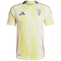 Men's adidas Yellow Juventus 2024/25 Away Authentic Jersey