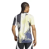 Haut d'avant-match adidas jaune Juventus 2024/25 pour homme
