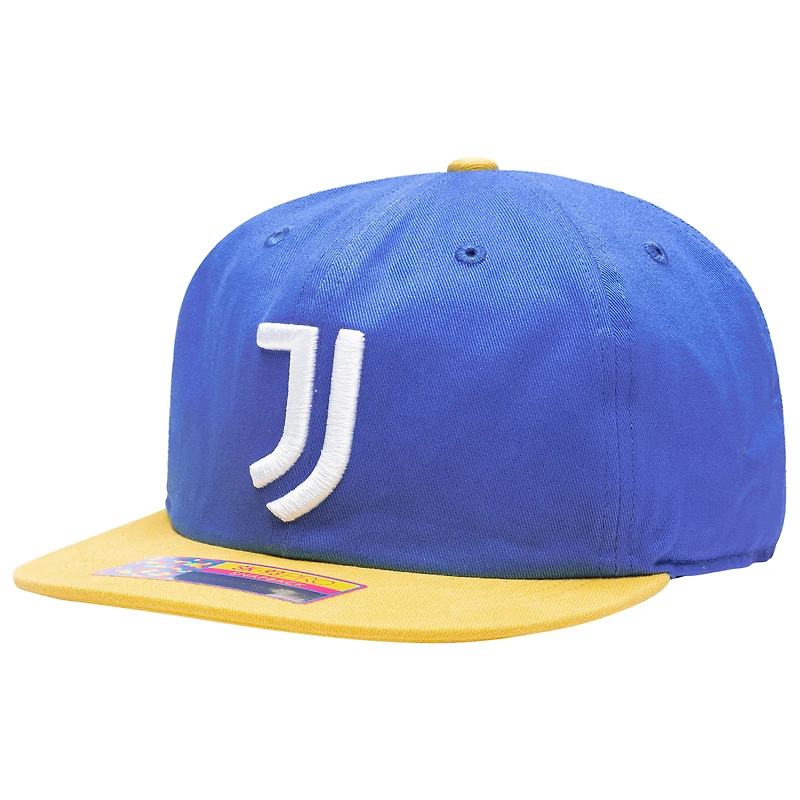 Casquette snapback Juventus Swingman bleue pour homme