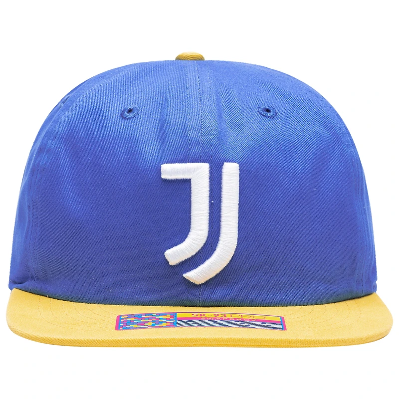Casquette snapback Juventus Swingman bleue pour homme