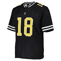 Maillot de football américain universitaire noir Fanatics pour homme, collection Juventus
