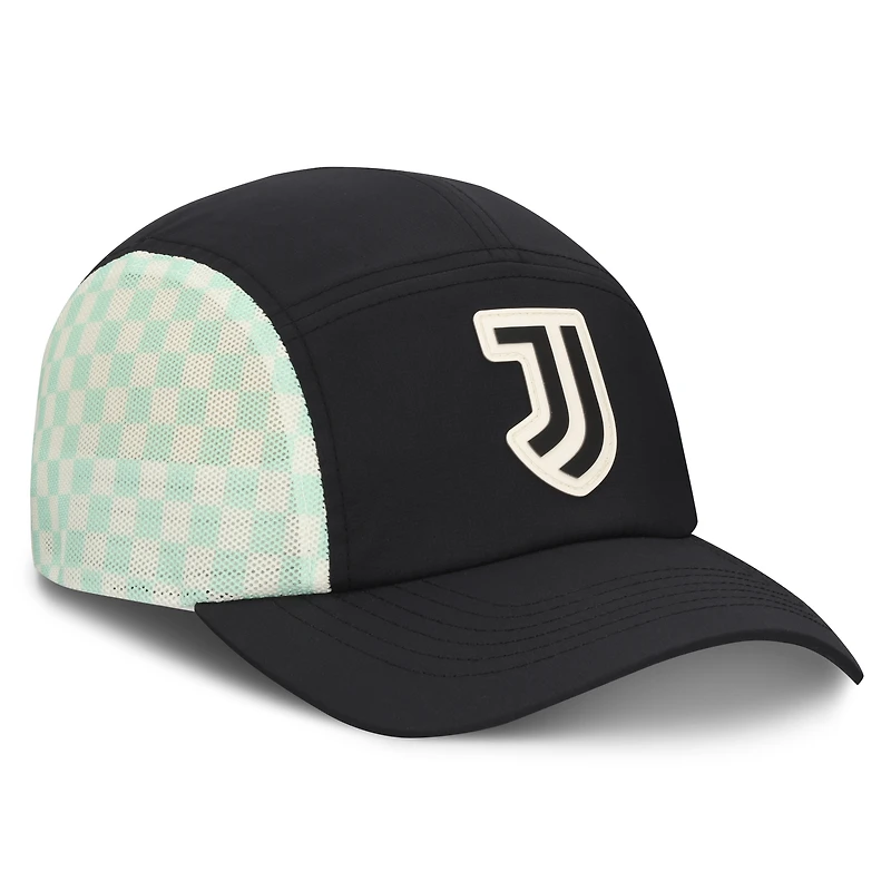 Casquette ajustable Fanatics noire Juventus Racer Camper pour homme