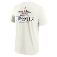 T-shirt homme Fanatics Cream Juventus Tournée américaine 2025