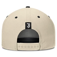 Men's Fanatics Natural/Black Juventus Horizon Snapback Hat