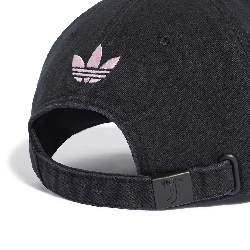 Unisex adidas Black Juventus 2026/27 Away Club Adjustable Dad Hat