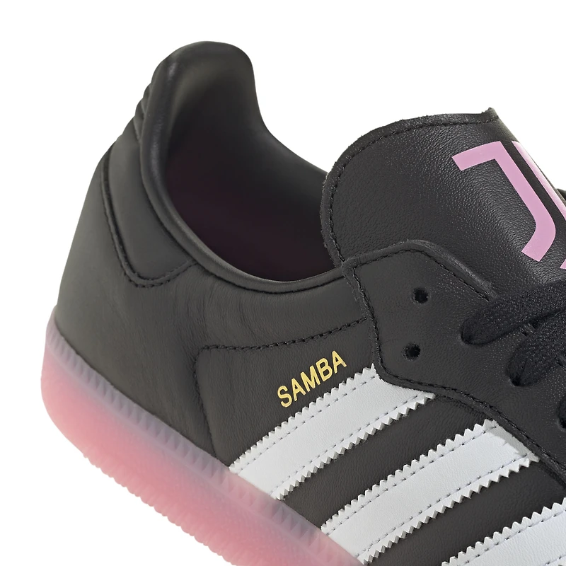 Chaussures unisexes adidas noires Juventus Home Kit Team Samba