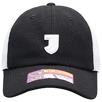 Unisex Black Juventus Ace Classic Adjustable Hat