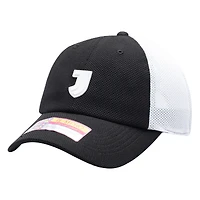 Unisex Black Juventus Ace Classic Adjustable Hat