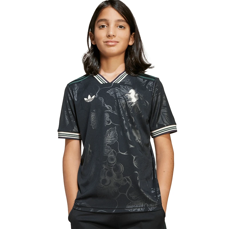 Youth adidas  Black Juventus 2025/26 Third Replica Jersey