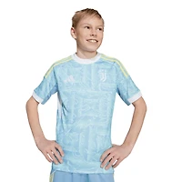 Youth adidas Blue Juventus 2025/26 Away Replica Jersey