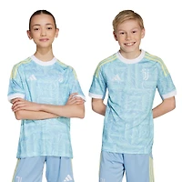 Youth adidas Blue Juventus 2025/26 Away Replica Jersey