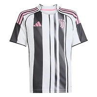 Youth adidas White Juventus 2025/26 Home Replica Jersey
