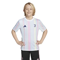 Haut adidas AEROREADY d'avant-match Juventus 2025/26 blanc pour jeunes