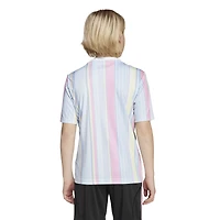 Haut adidas AEROREADY d'avant-match Juventus 2025/26 blanc pour jeunes