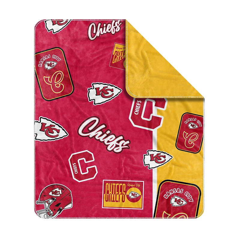Couverture tissée Dream Weave 50" x 60" des Chiefs de Kansas City