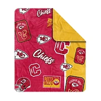 Couverture tissée Dream Weave 50" x 60" des Chiefs de Kansas City