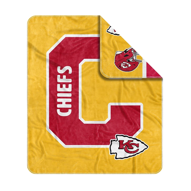 Couverture tissée Dream Weave 50" x 60" des Chiefs de Kansas City