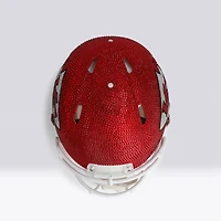 Casque de football américain authentique taille réelle Riddell Revolution Speed ​​des Kansas City Chiefs - Illustration par Rock On Sports