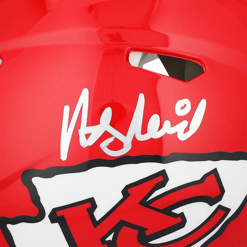 Casque Riddell Speed ​​authentique autographié par Andy Reid des Kansas City Chiefs