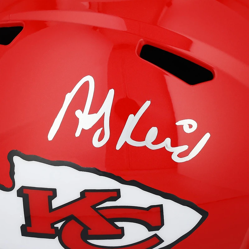 Andy Reid Kansas City Chiefs Autographed Riddell Speed Replica Helmet
