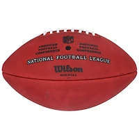 Ballon de football Wilson Duke en couleur autographié par Andy Reid, Kansas City Chiefs