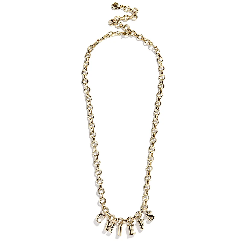 BaubleBar Kansas City Chiefs Wordmark Charm Necklace