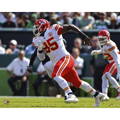 Photographie non signée de Chris Jones, joueur Kansas City Chiefs