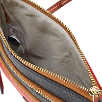 Sac bandoulière triple zip Dooney & Bourke avec logo de l'équipe des Kansas City Chiefs