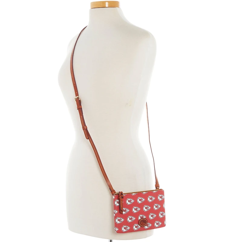 Dooney & Bourke  Kansas City Chiefs Top Zip Crossbody Bag
