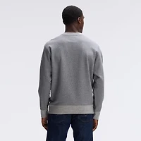 Sweat-shirt à poche en polaire emblématique des Chiefs de Kansas City, gris chiné, Fanatics Athletic