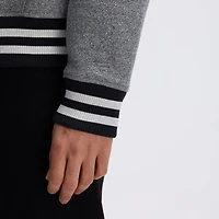 Fanatics Athletic Heather Gray Kansas City Chiefs IconicFleece Tipped Hoodie