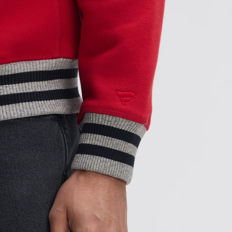 Fanatics Red Kansas City Chiefs IconicFleece Full-Zip Jacket