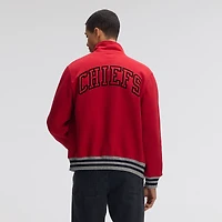Fanatics Red Kansas City Chiefs IconicFleece Full-Zip Jacket