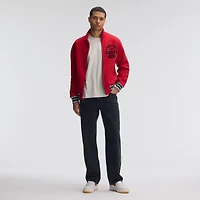 Veste polaire emblématique rouge des Chiefs de Kansas City Fanatics avec fermeture éclair intégrale