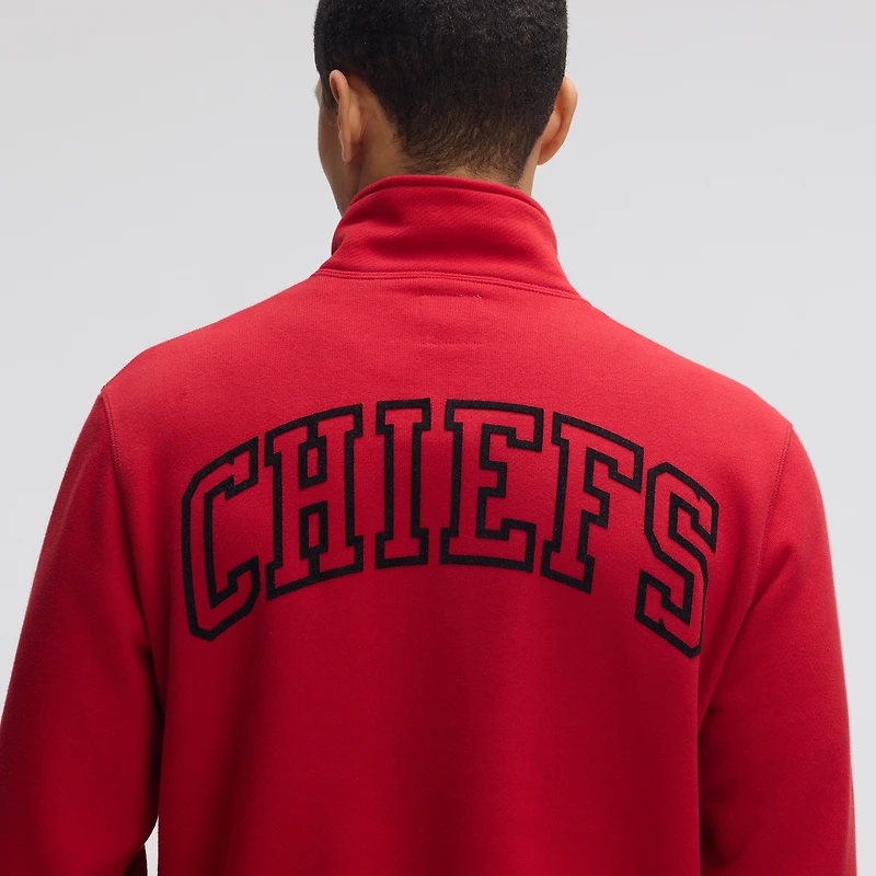 Fanatics Red Kansas City Chiefs IconicFleece Full-Zip Jacket