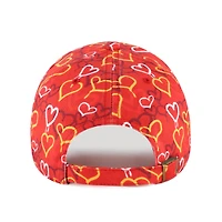 Girls Toddler '47 Red Kansas City Chiefs Mural Clean Up Adjustable Hat
