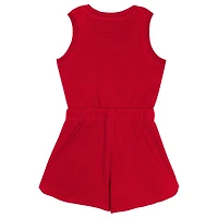 Girls Toddler Red Kansas City Chiefs Super Girl Romper