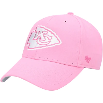 Casquette ajustable rose MVP des Chiefs de Kansas City '47 pour fille