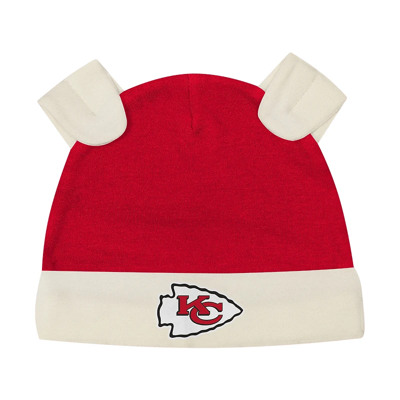 Ensemble trois pièces Little Champ des Chiefs de Kansas City pour bébé Outerstuff rouge